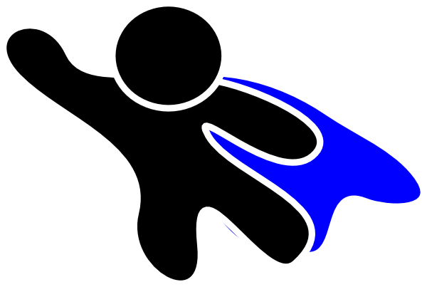 Superhero Cape Clipart - Superman (600x403)