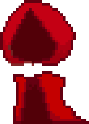 Growtopia Red Riding Hood Set - Red Riding Hood Pixel Art (520x570)