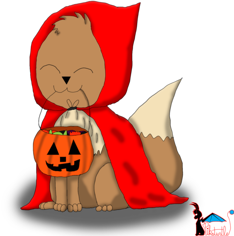 Little Red Eevee Hood By Pikaturtle - Comics (894x894)