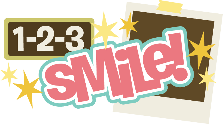 1 2 3 Smile Svg Scrapbook Title Svg Files For Scrapbooking - Scrapbook Design Words (781x435)