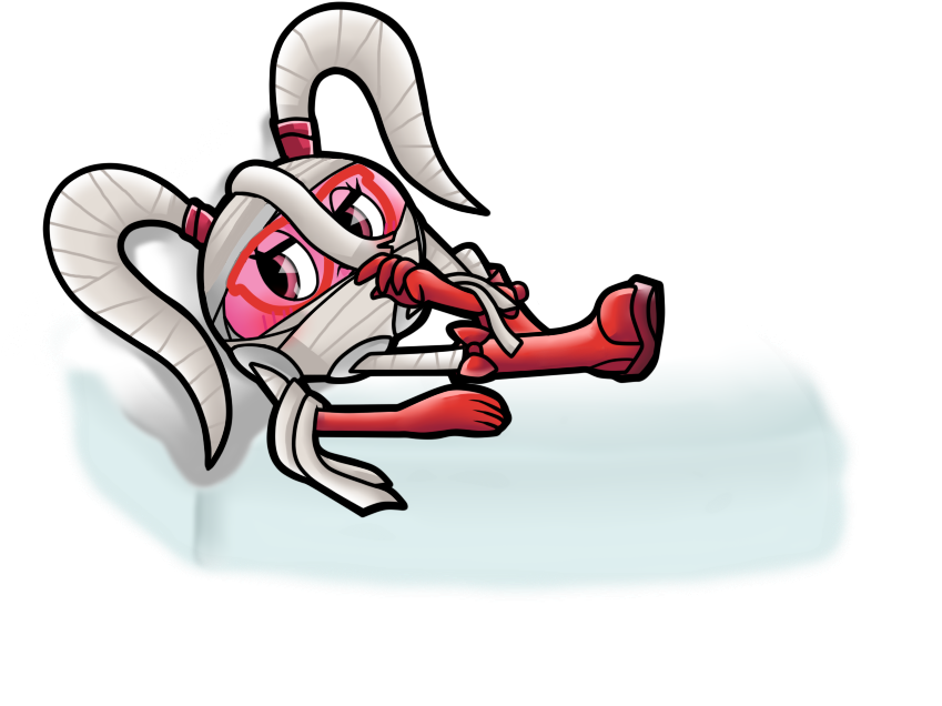[request] Red Riding Hood Mummy Cylindria By Vanylian - Cartoon (900x700)