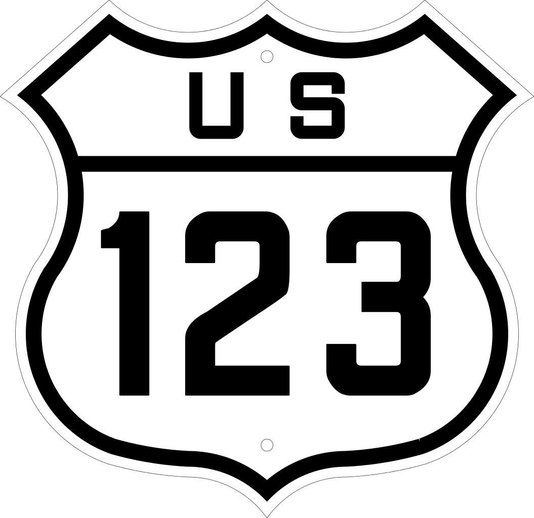 Us 123 - R-66 General Old Style Rectangle Magnet (1485x1440)