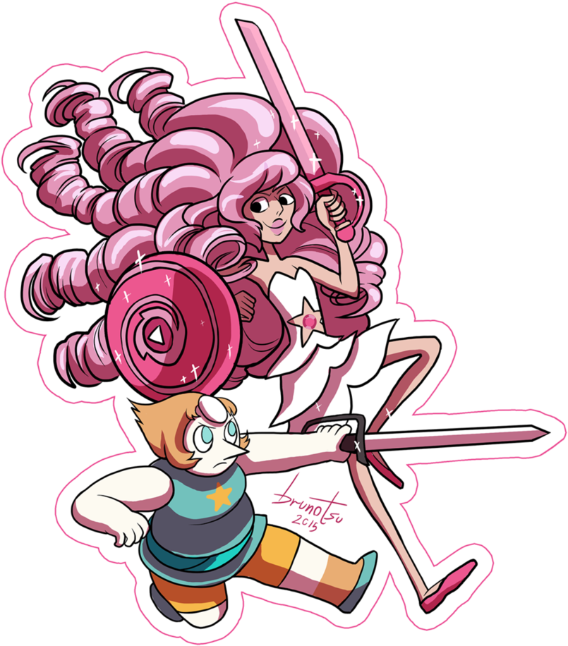 Rose And Pearl By Brunotsu - Rose (825x968)