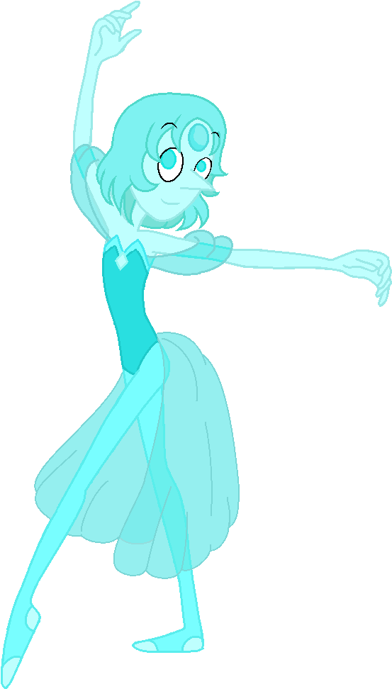 Gemsona Bio ~ Light Blue Pearl By Onionfairy99 - Blue Pearl Gemsona (620x1014)