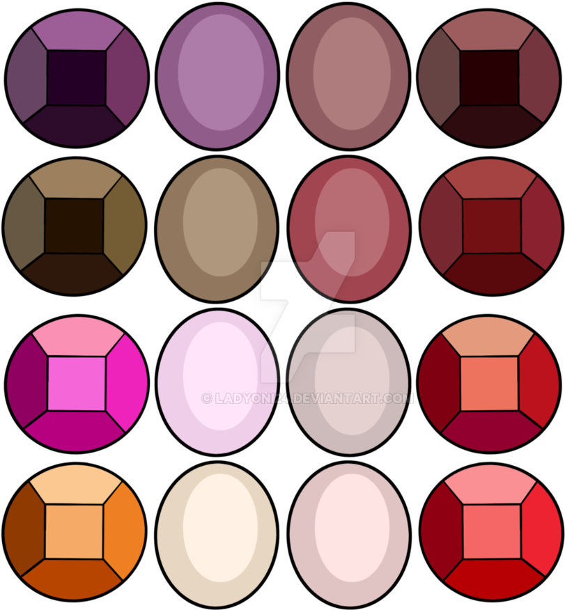 Rubies, Pearls, And Rhodonites - Circle (894x894)