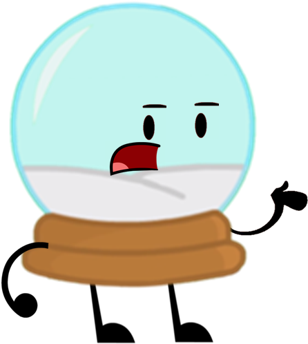 Snowglobe Pose - Object Overload Snow Globe (523x530)