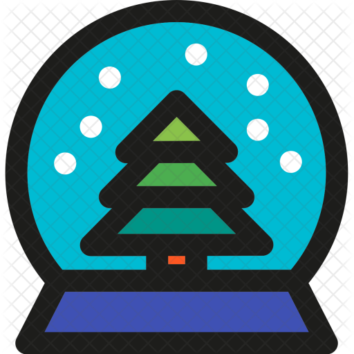 Snow, Globe Icon - Circle (512x512)