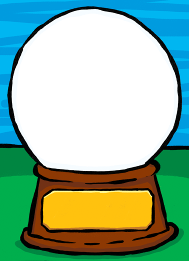 Snow Globe-vert Card Cover - Flash Symbol (378x522)