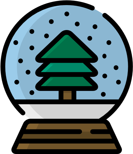 Snow Globe Free Icon - Snow Globe Free Icon (512x512)