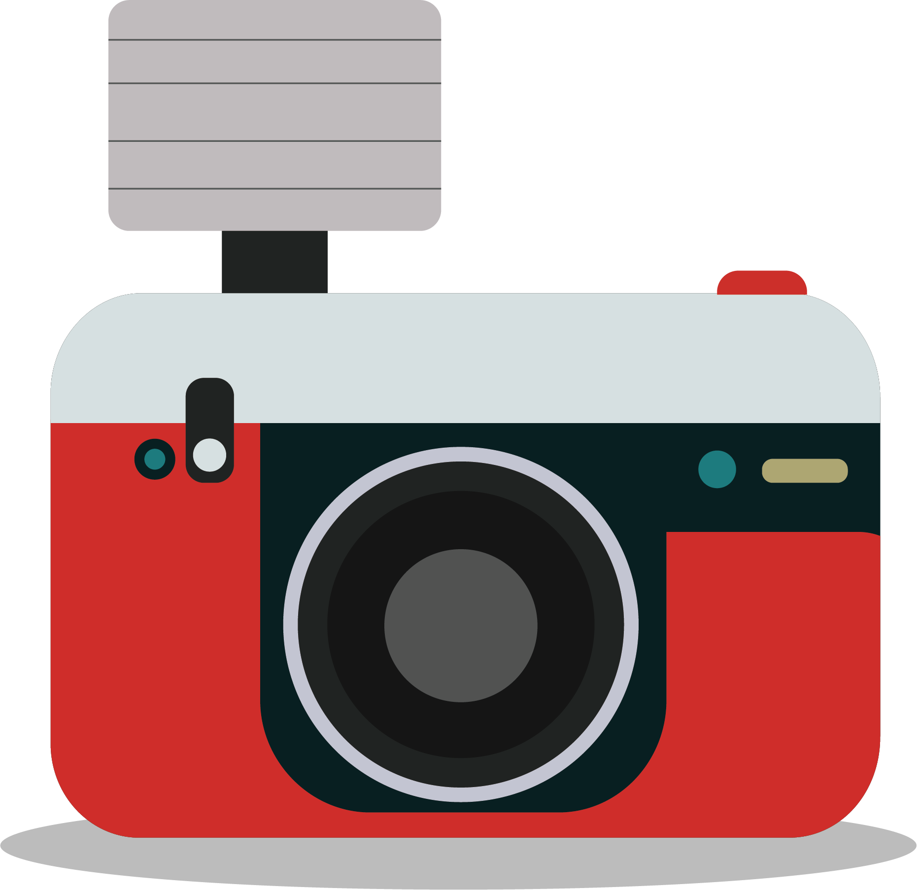 Download Png - Camera Vector Png (1863x1807)