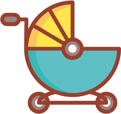 Baby Carriage Free Icon - Child (512x512)