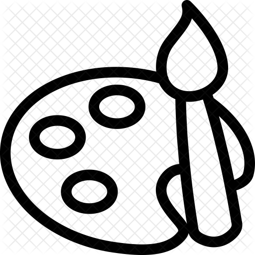 Palette Icon - Colour Icon (512x512)