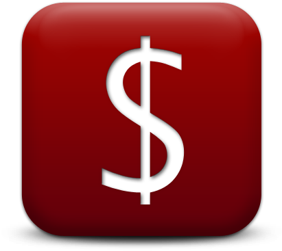 Black Dollar Sign Icon Clipart - Icon (512x512)