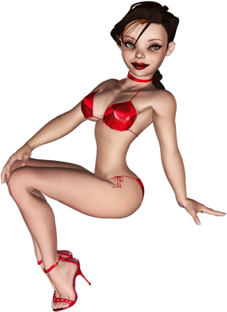 Pinup-girl - Pin-up Model (333x450)