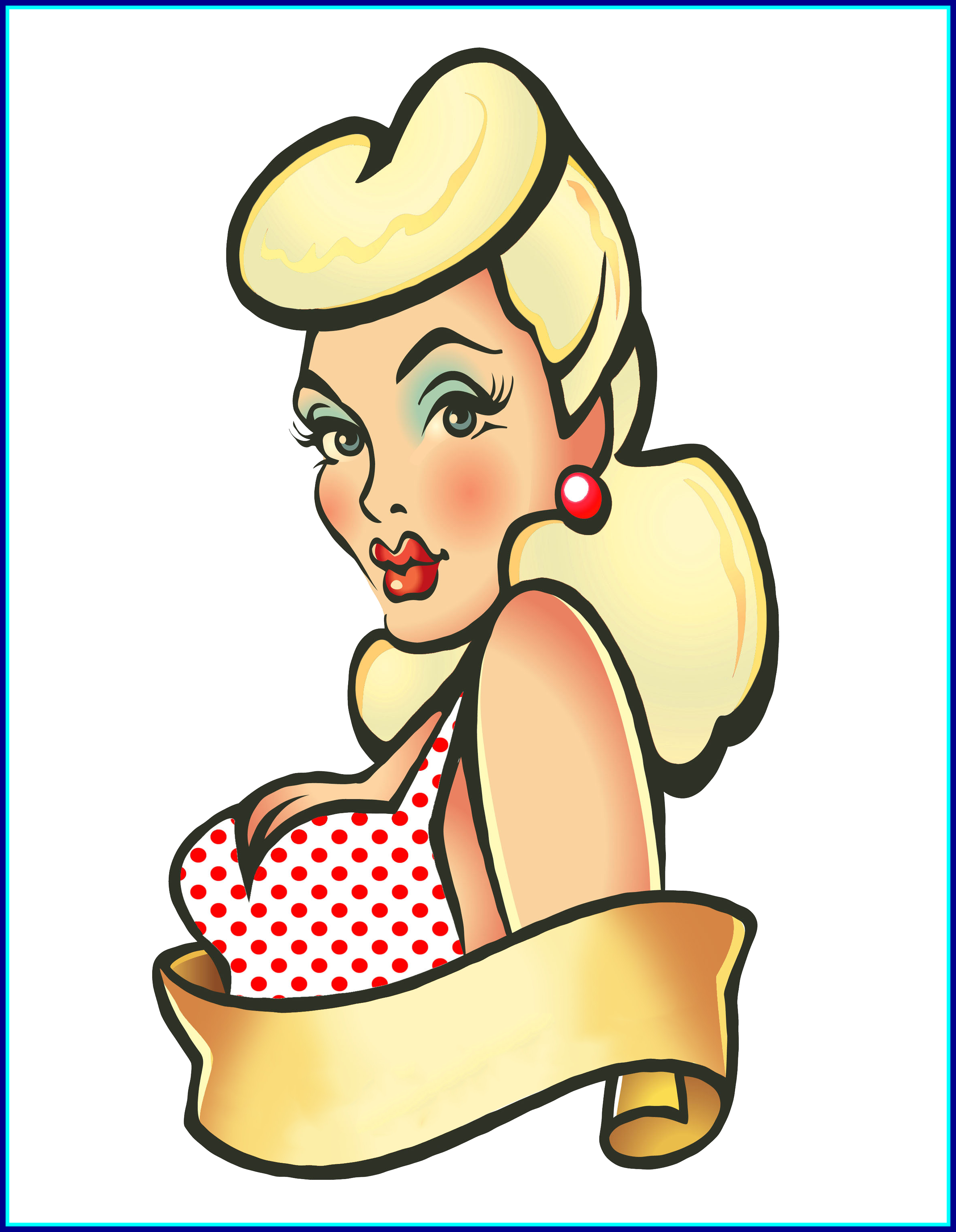 Clothes Clipart Clothes Clipart Transparent Background - Pin Up Tattoo (2600x3350)