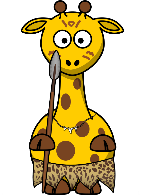 Ultimate Frisbee 's Champion - Cartoon Giraffe (800x800)