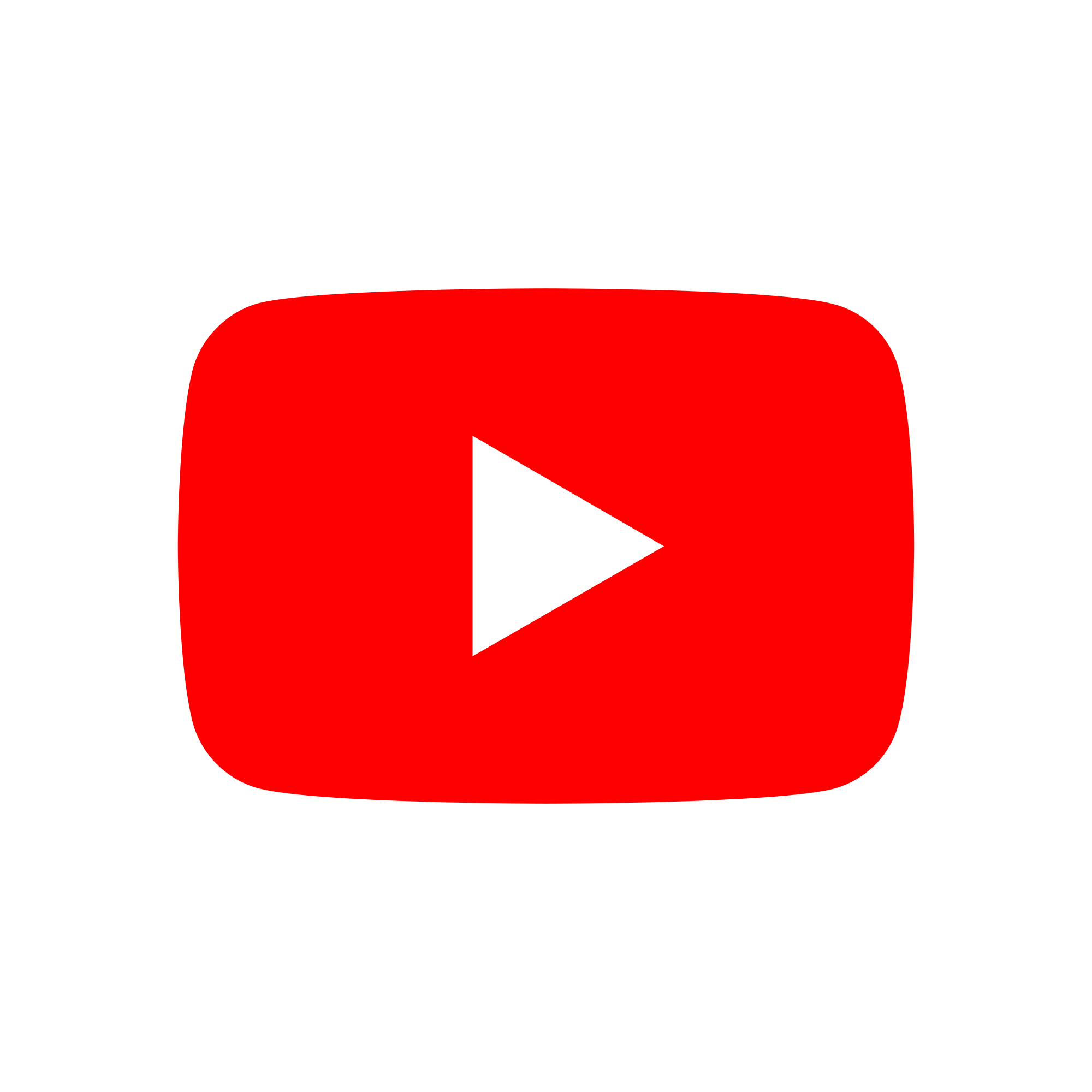 Twitter Instagram Facebook Youtube - Youtube Flat Icon Png (2000x2000)