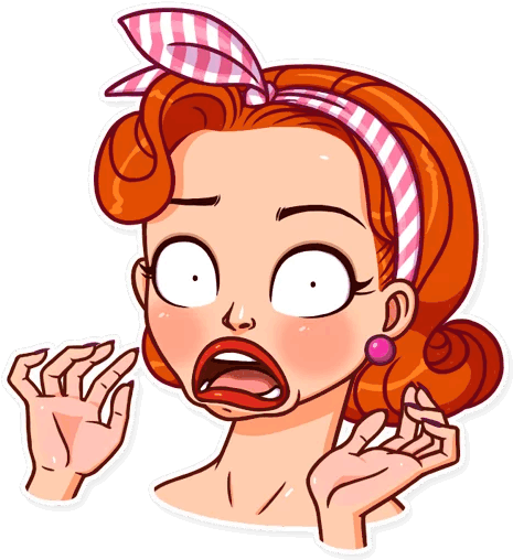 Pin-up Girl Telegram Sticker - Pin-up Model (512x512)