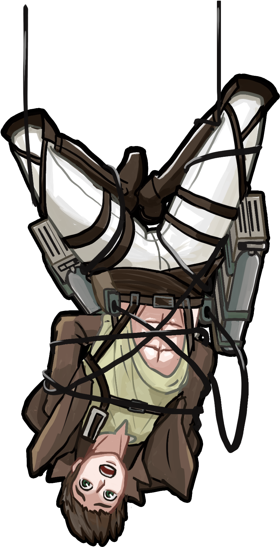 Shingekipinupseren Original - Illustration (1224x1920)