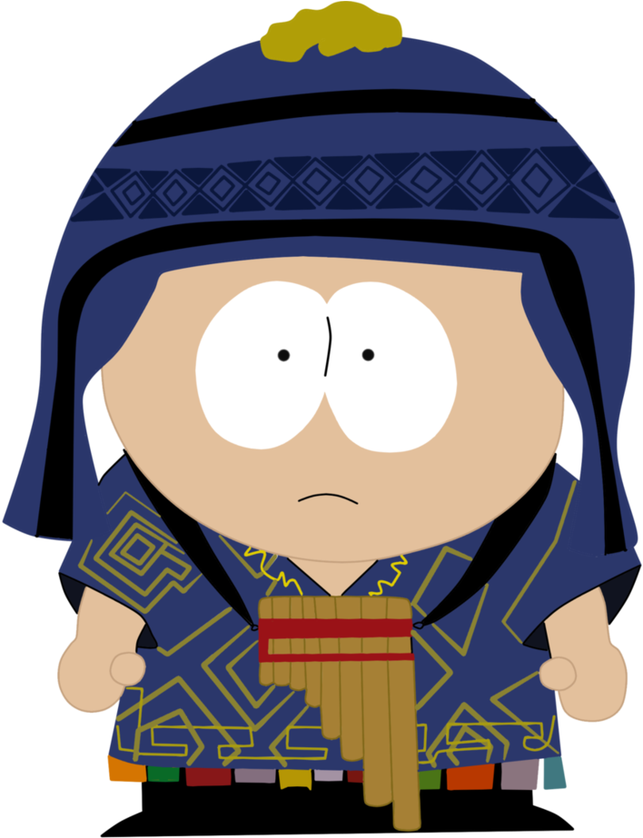 Craig In His Peruvian Attire And Flute By Fieryredspacepaladin - Cartoon (829x963)