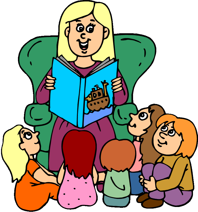 Student Story Clipart - Story Telling Clipart (750x803)