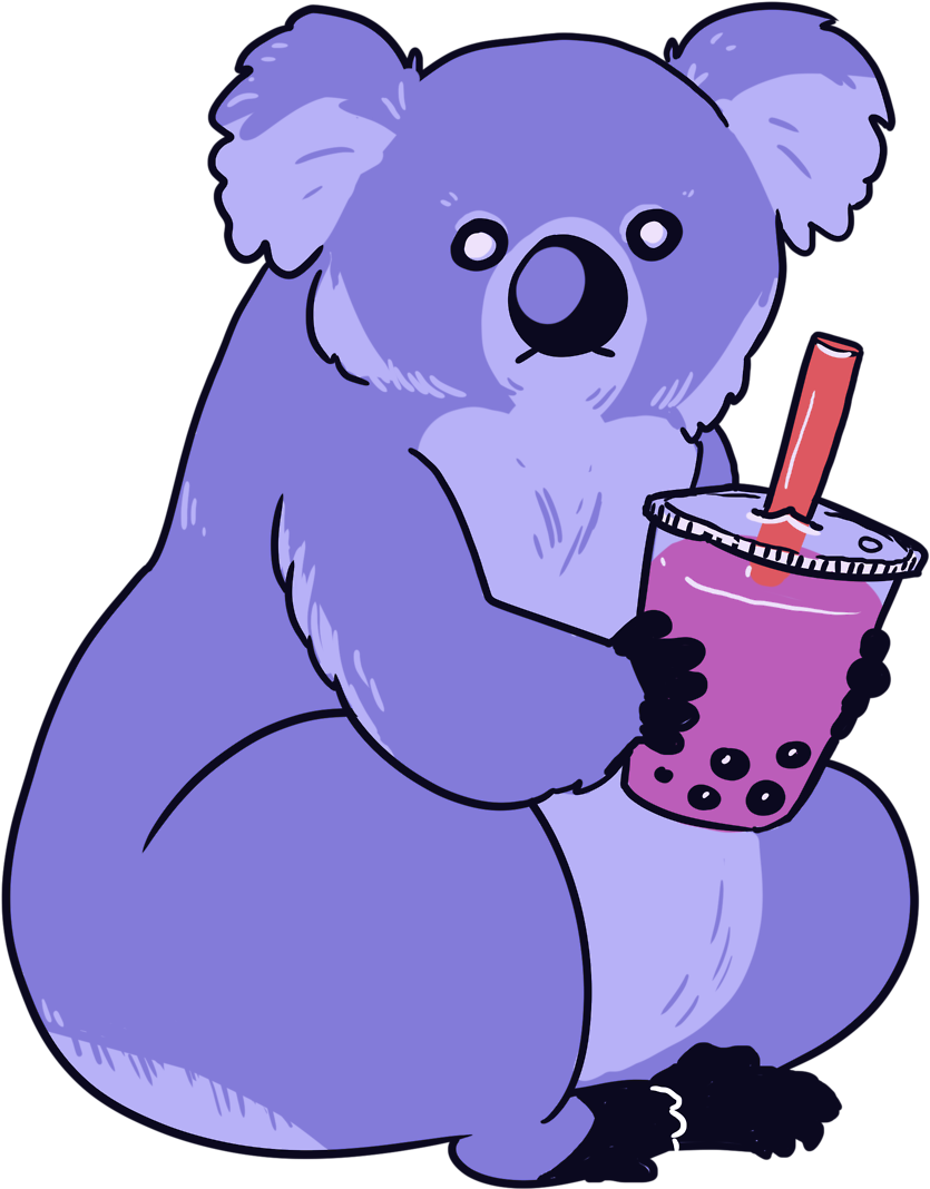 Koala Bear Clipart Tumblr Transparent - Clip Art (1280x1280)