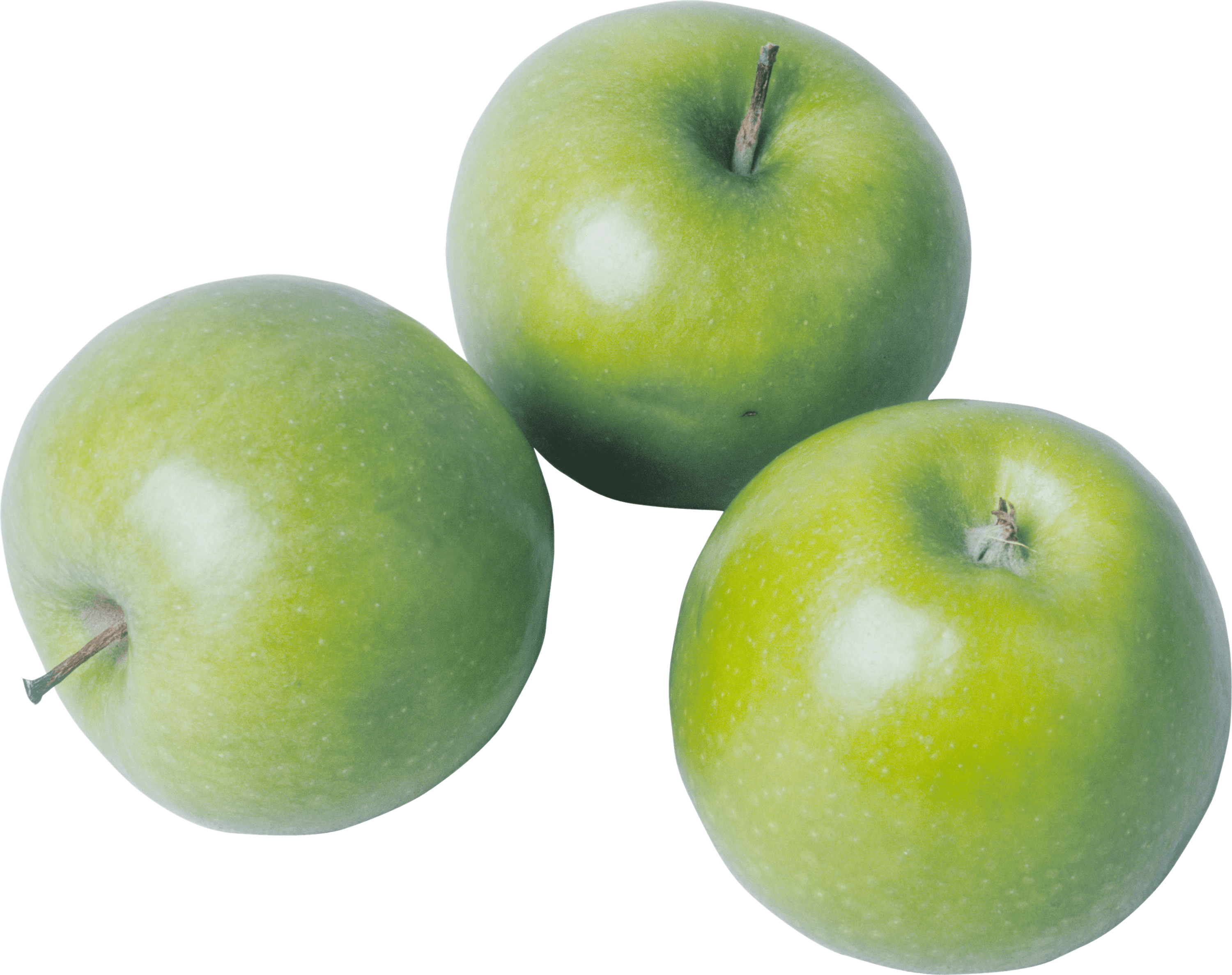 Three Green Apples - Apple (3000x2374)