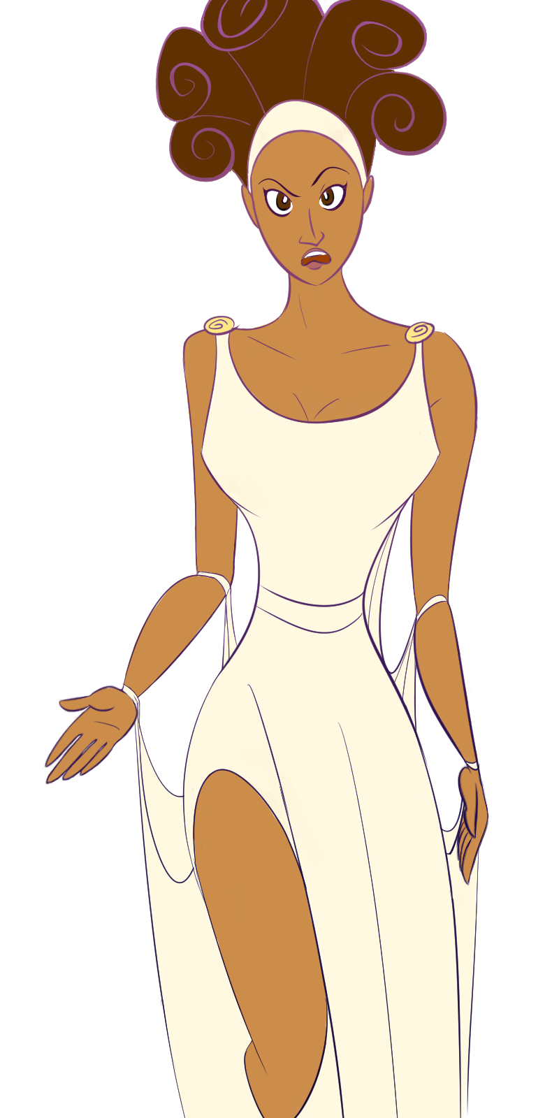 Muse From Hercules By Warriorsatthedisco Muse From - Muses Herucles Png (800x1600)
