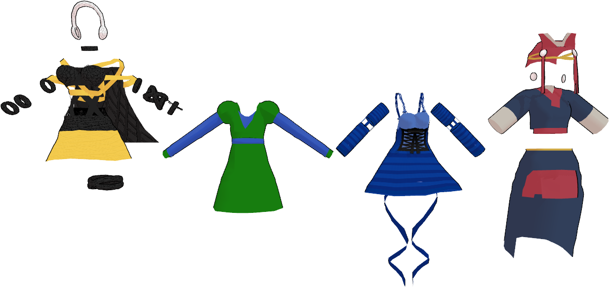Mmd Mb Outfits Pack 1 Dl By Mbarnesmmd - Mmd Mb Outfits Pack 1 Dl By Mbarnesmmd (1270x720)