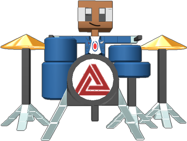 Drummer Drum Set And Drum Stool Don't Resell Or I Will - Cartoon (768x768)