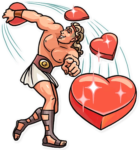 Геркулес Telegram Sticker - Hercules (512x512)