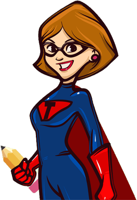 Super Teacher Clipart - Superteacher Clipart (300x413)