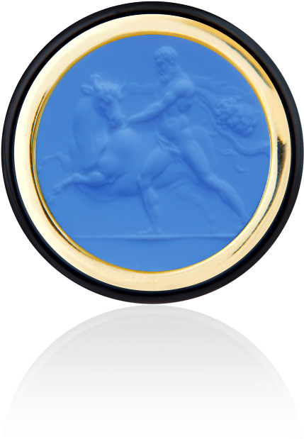 Denario Ring Hercules And The Bull - Circle (1024x1024)