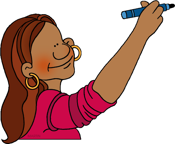 Teacher - Phillip Martin Clip Art Teacher (648x543)