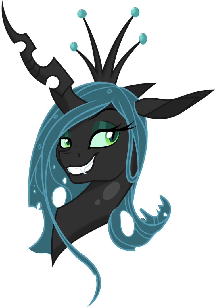 Queen Chrysalis By Gray-gold - My Little Pony: Friendship Is Magic (748x1067)