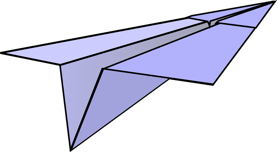 Airplane Clipart No Background Images Pictures - Paper Airplane No Background (958x526)