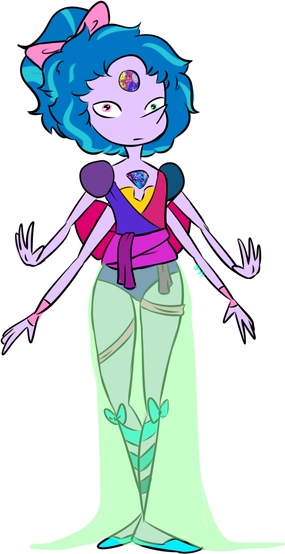 Peacock Ore By Questionedsleeper Fusion - Cartoon (1024x1920)