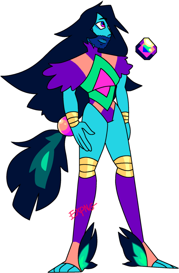 Custom Peacock Ore By Expng - Cartoon (734x1087)