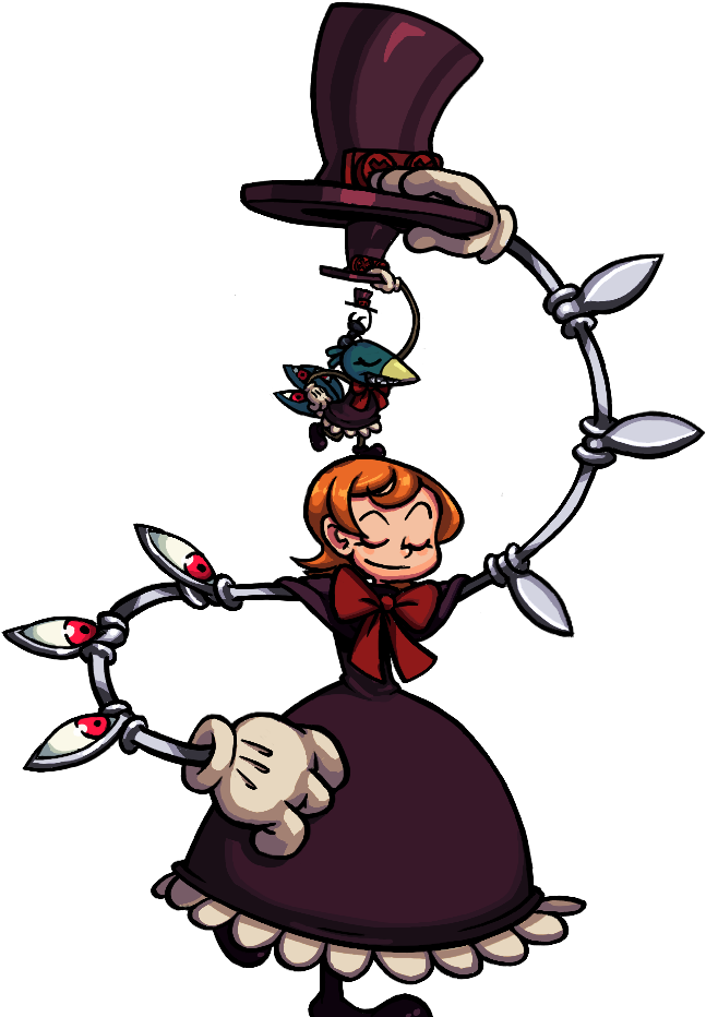 Peacock - Skullgirls Peacock Taunt (742x975)