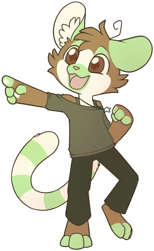 Coolest Furry In Town By Yakalentos - Cartoon (600x908)