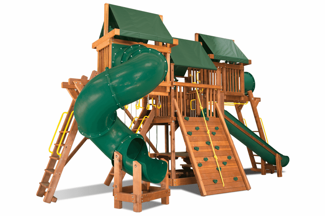 Rainbow Clubhouse - Playground Slide (1140x758)