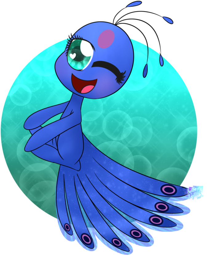 Peacock Kwami By Northerious - Kwami Peacock (927x861)