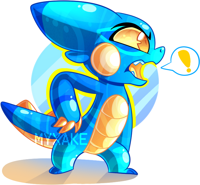 Anger Dragon Baby By Myxake - Illustration (1024x768)