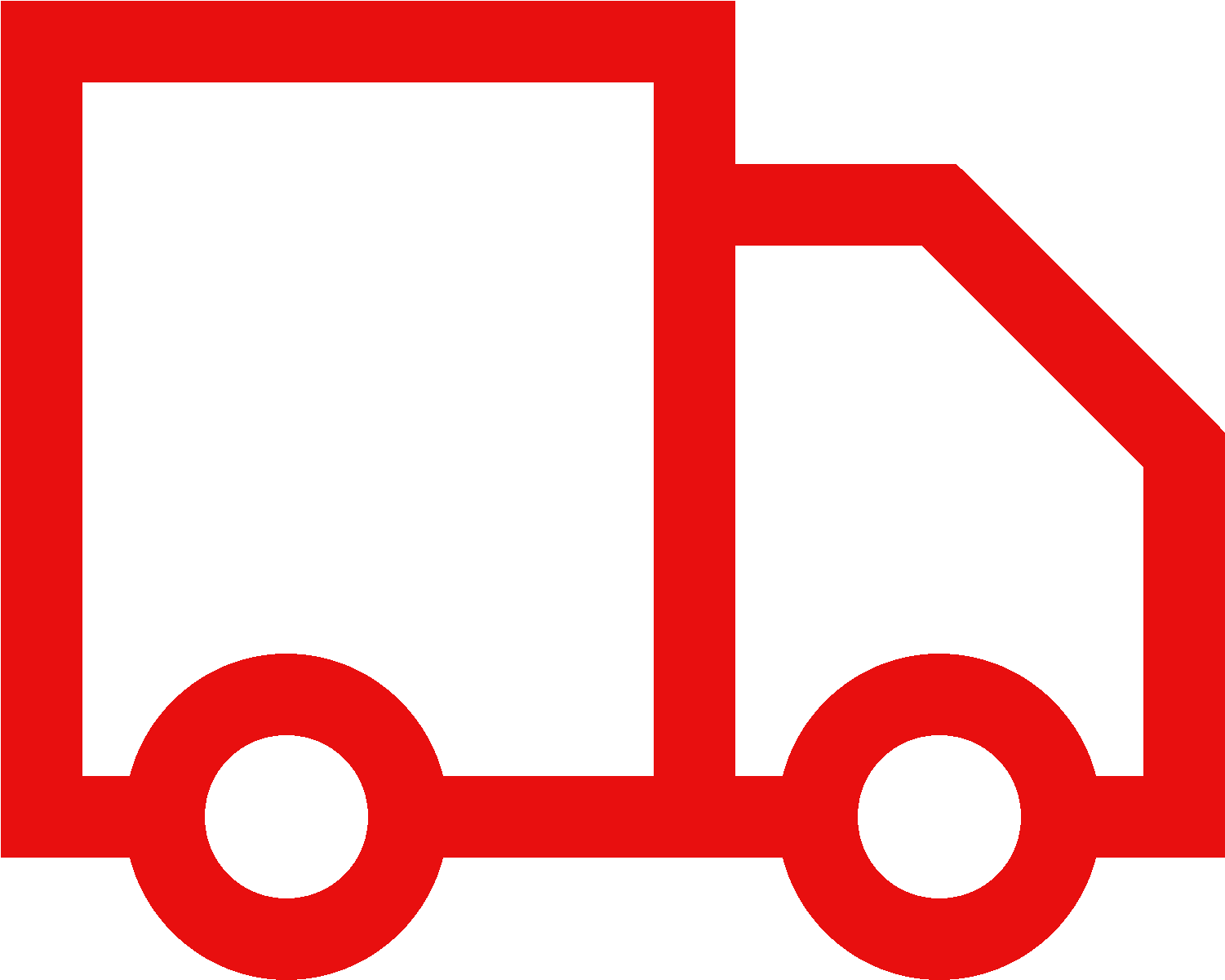 Cart / £0 - Delivery Van Icon White (1600x1600)