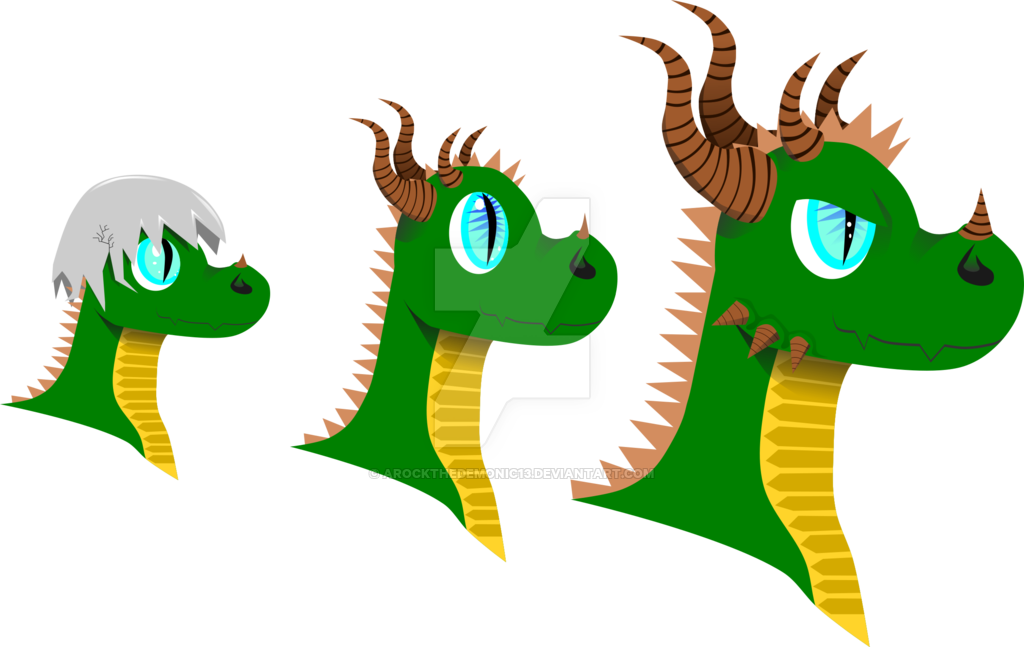 Baby, Teen, Adult By Arockthedemonic13 - Cartoon (1024x647)