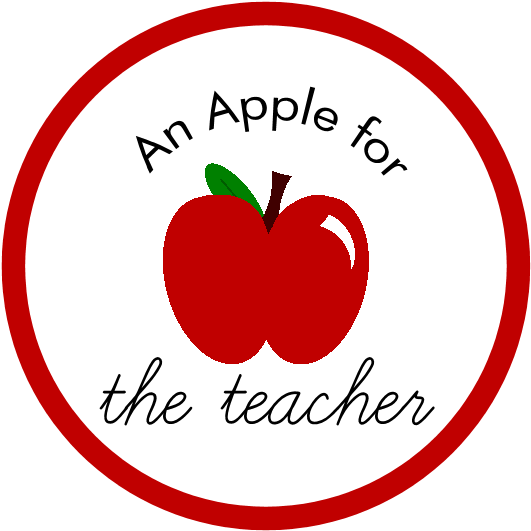 Returning The Saturday Morning Band Director Chat To - Apple For My Teacher Printable (644x667)