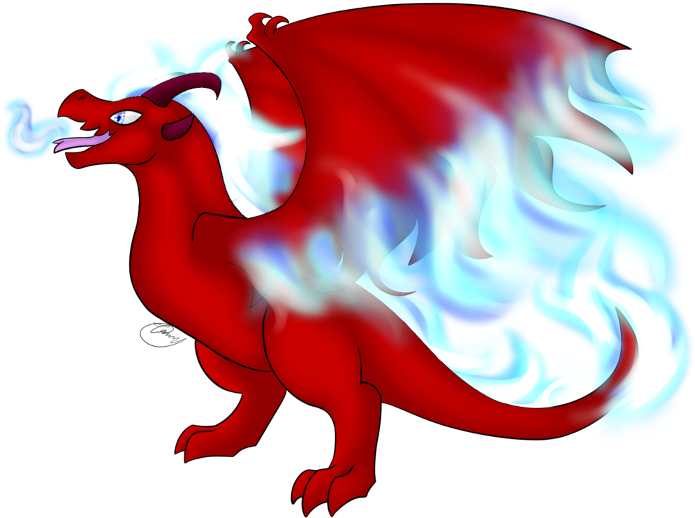 Azure By Fizzywits - Dragon (1024x768)