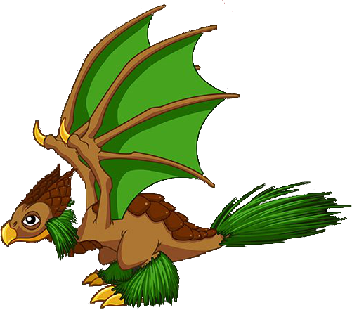 Evergreen Dragon - Adult Evergreen Dragon Dragonvale (501x441)