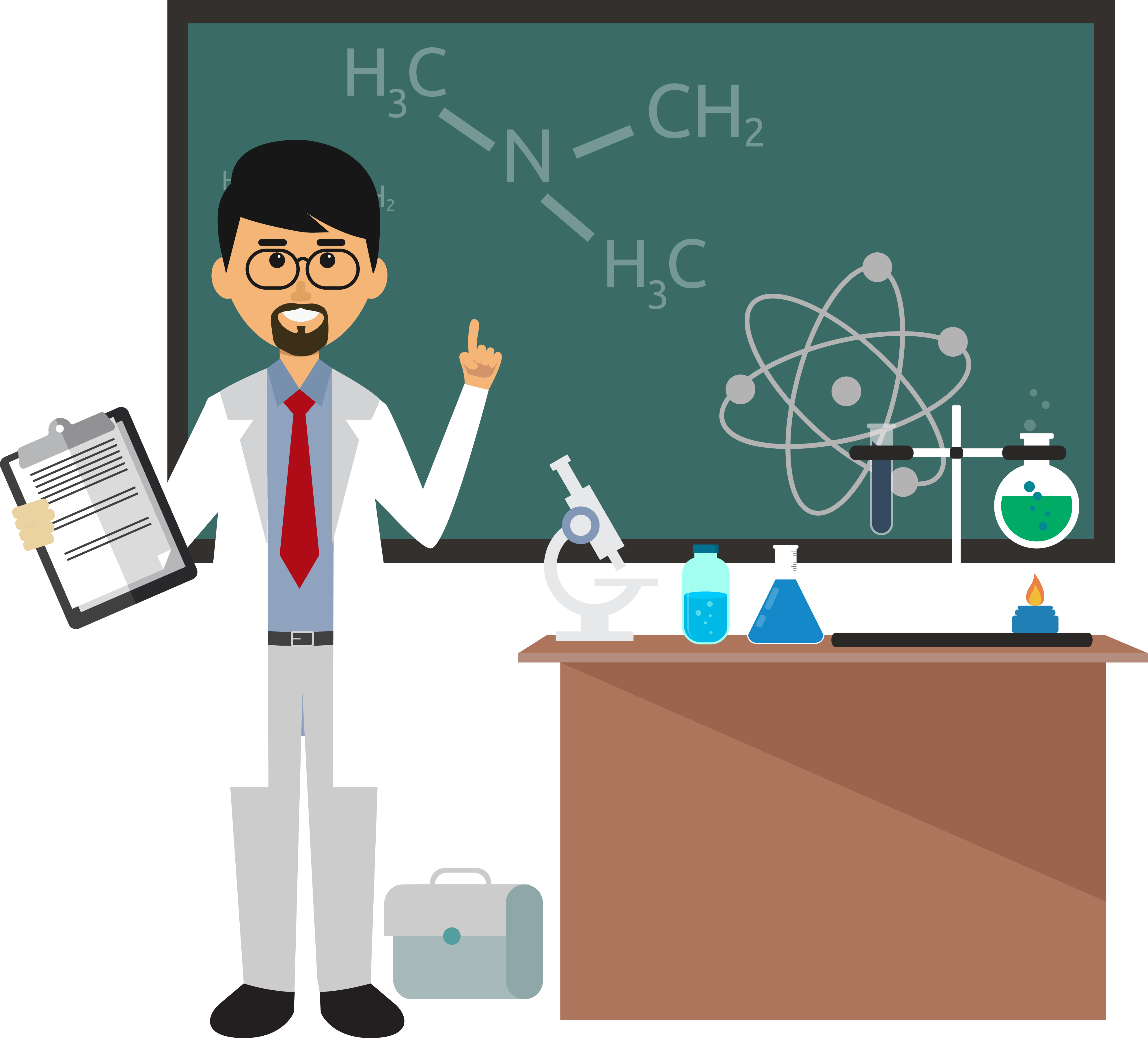 Chemistry Chemical Formula Teacher Science - Chemistry (3976x3595)