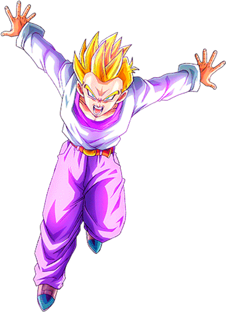 Baby Goten Ss1 By Alexelz - Dragon Ball Gt Baby Goten (743x1024)